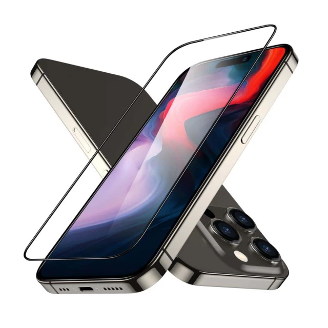 Защитное стекло ESR Armorite для iPhone 15 Pro Max Black (4894240174463)