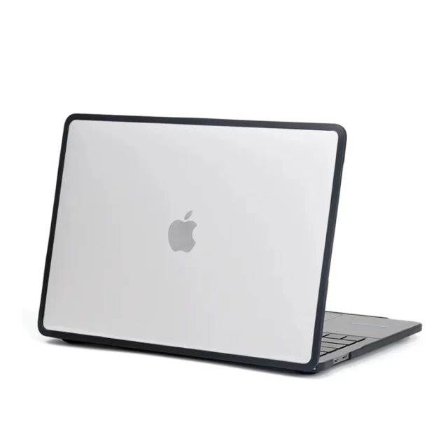 Чехол Upex Edge для MacBook Pro 14 M1/M2 2021 | 2022 | 2023 White/Black (UP2373)