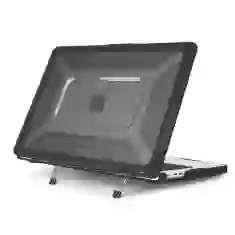 Чехол Upex Cyber Hexagon для MacBook Pro 16 M1/M2 2021 | 2022 | 2023 Black/Black (UP2393)