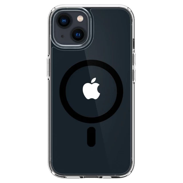 Чехол Spigen Ultra Hybrid для iPhone 13 Black with MagSafe (ACS03529)