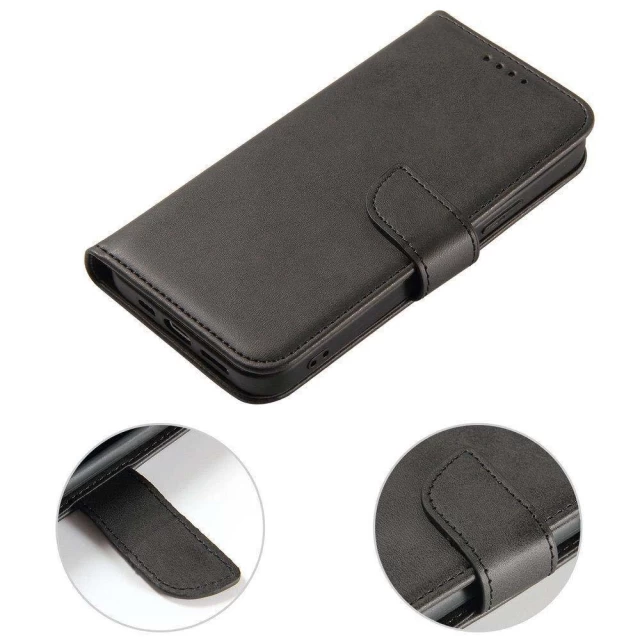 Чехол-книжка HRT Magnet Case для Xiaomi Redmi A2 | A1 Black (9145576277348)