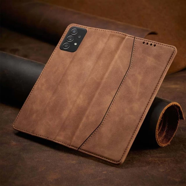 Чехол-книжка HRT Magnet Fancy Case для Samsung Galaxy A52 5G Brown (9145576249727)