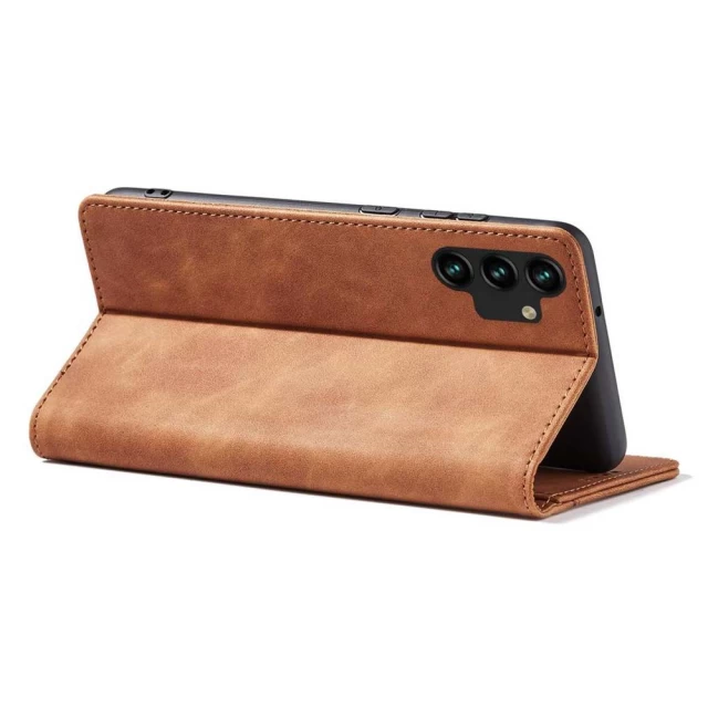 Чохол-книжка HRT Magnet Fancy Case для Samsung Galaxy A13 5G Brown (9145576249765)