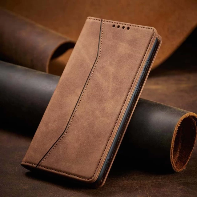 Чохол-книжка HRT Magnet Fancy Case для Samsung Galaxy A13 5G Brown (9145576249765)