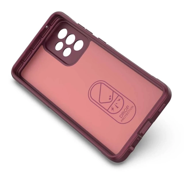 Чехол HRT Magic Shield Case для Xiaomi Redmi Note 11 Burgundy (9145576258910)