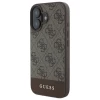 Чохол Guess 4G Stripe Collection для iPhone 16 Plus Brown (GUHCP16MG4GLBR)