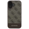 Чехол Guess 4G Stripe Collection для iPhone 16 Plus Brown (GUHCP16MG4GLBR)