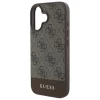 Чехол Guess 4G Stripe Collection для iPhone 16 Plus Brown (GUHCP16MG4GLBR)