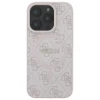 Чохол Guess 4G Collection Leather Metal Logo для iPhone 16 Pro Max Pink with MagSafe (GUHMP16XG4GFRP)