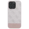 Чохол Guess 4G Stripe Collection для iPhone 16 Pro Pink (GUHCP16LG4GLPI)