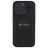 Чохол Guess Saffiano Peony Classic Logo для iPhone 16 Pro Max Black with MagSafe (GUHMP16XPSAPSMEK)