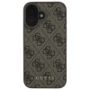 Чохол Guess 4G Metal Gold Logo для iPhone 16 Brown (GUHCP16SG4GFBR)