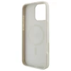 Чохол Guess Grained Gold Ring для iPhone 16 Pro Max Beige with MagSafe (GUHMP16XPGHSMME)