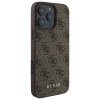 Чохол Guess 4G Metal Gold Logo для iPhone 16 Pro Brown (GUHCP16LG4GFBR)