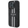 Чехол Guess 4G Printed Stripes для iPhone 16 Pro Max Black with MagSafe (GUHMP16XP4RPSK)