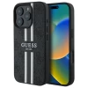 Чехол Guess 4G Printed Stripes для iPhone 16 Pro Max Black with MagSafe (GUHMP16XP4RPSK)