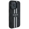 Чохол Guess 4G Printed Stripes для iPhone 16 Pro Max Black with MagSafe (GUHMP16XP4RPSK)