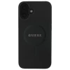 Чехол Guess Saffiano для iPhone 16 Plus Black with MagSafe (GUHMP16MPSAHMCK)