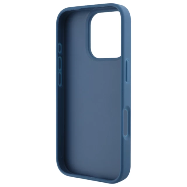 Чохол Guess 4G Stripe Collection для iPhone 16 Pro Blue (GUHCP16LG4GLBL)