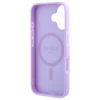 Чохол Guess Saffiano Peony Classic Logo для iPhone 16 Purple with MagSafe (GUHMP16SPSAPSMEU)