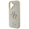 Чохол Guess Glitter Script Big 4G для iPhone 16 Gold (GUHCP16SHG4SGD)