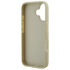 Чехол Guess Glitter Script Big 4G для iPhone 16 Gold (GUHCP16SHG4SGD)