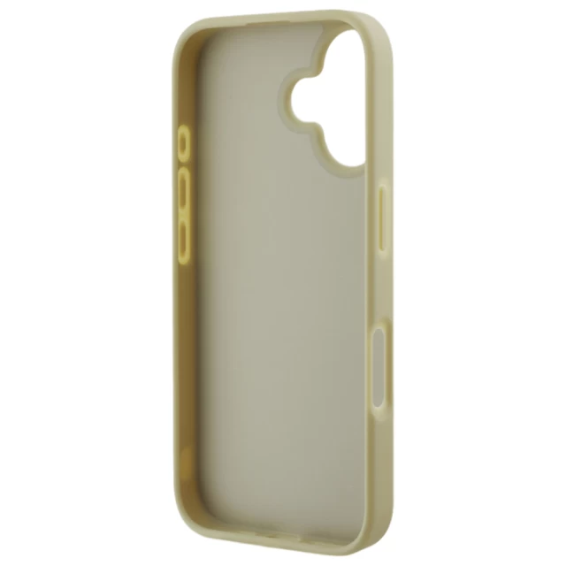 Чохол Guess Glitter Script Big 4G для iPhone 16 Gold (GUHCP16SHG4SGD)