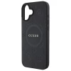 Чохол Guess Saffiano Peony Classic Logo для iPhone 16 Plus Black with MagSafe (GUHMP16MPSAPSMEK)