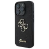 Чохол Guess Glitter Script Big 4G для iPhone 16 Pro Black (GUHCP16LHG4SGK)