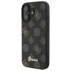 Чехол Guess Peony Script для iPhone 16 Black with MagSafe (GUHMP16SPGPYSK)