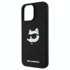 Чохол Karl Lagerfeld Silicone Choupette Head для iPhone 16 Pro Black with MagSafe (KLHMP16LSCHPPLK)