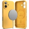 Чехол Ringke Silicone Magnetic для iPhone 16 Yellow with MagSafe (8800274960633)