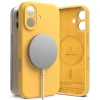 Чохол Ringke Silicone Magnetic для iPhone 16 Yellow with MagSafe (8800274960633)