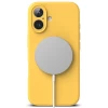 Чохол Ringke Silicone Magnetic для iPhone 16 Yellow with MagSafe (8800274960633)