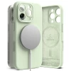 Чохол Ringke Silicone Magnetic для iPhone 16 Pro Soft Mint with MagSafe (8800274960015)