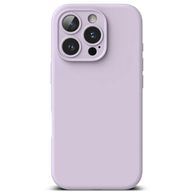 Чохол Ringke Silicone Magnetic для iPhone 16 Pro Light Purple with MagSafe (8800274960039)