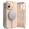 Чохол Ringke Silicone Magnetic для iPhone 16 Pro Max Pink Sand with MagSafe (8809961789649)