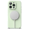 Чохол Ringke Silicone Magnetic для iPhone 16 Pro Max Soft Mint with MagSafe (8809961789687)