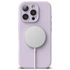 Чехол Ringke Silicone Magnetic для iPhone 16 Pro Max Light Purple with MagSafe (8809961789700)