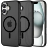 Чохол Tech-Protect MagEdge для iPhone 16 Matte Black Gunmetal with MagSafe (5906302311170)