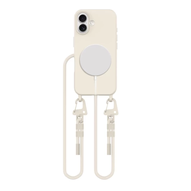 Чехол Tech-Protect MagNecklace для iPhone 16 Latte with MagSafe (5906302311910)