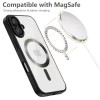 Чехол Tech-Protect MagFlex для iPhone 16 Satin Black with MagSafe (5906302312108)