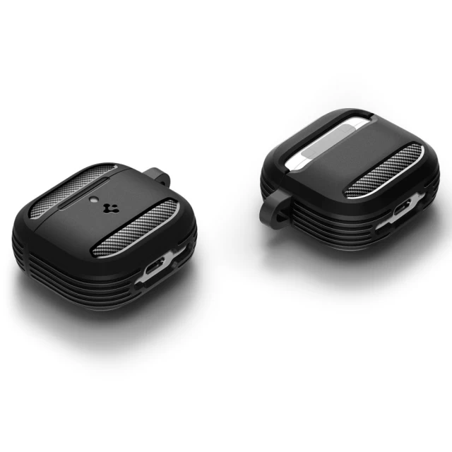 Чехол для наушников Spigen Rugged Armor для AirPods 4 Matte Black (ACS08642)