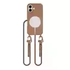 Чехол Tech-Protect MagNecklace для iPhone 16 Chocolate Brown with MagSafe (5906302311927)