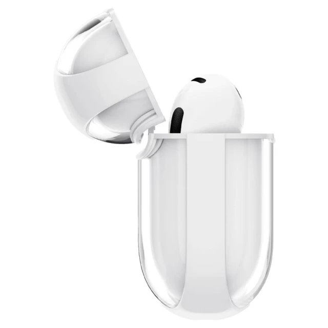 Чехол для наушников Spigen Ultra Hybrid для AirPods 4 Jet White (ACS08643)