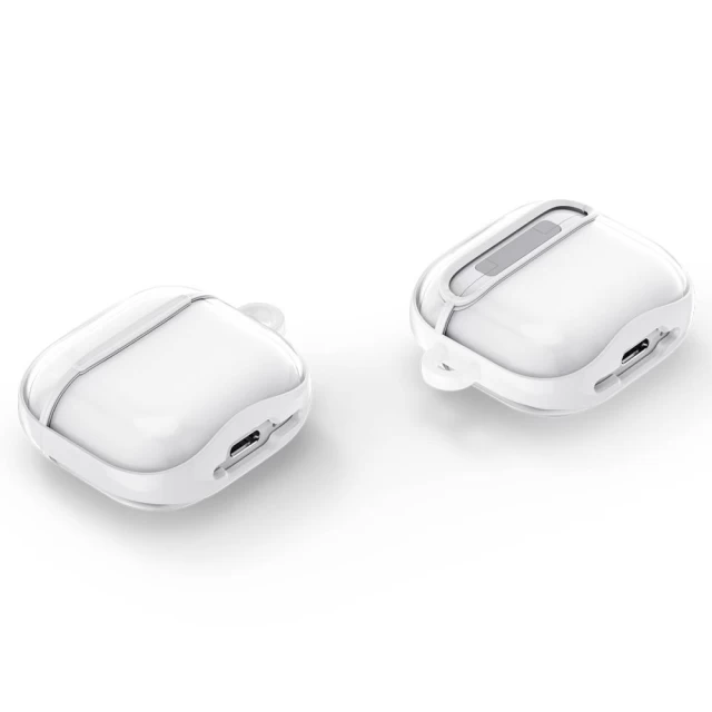 Чохол для навушників Spigen Ultra Hybrid для AirPods 4 Jet White (ACS08643)