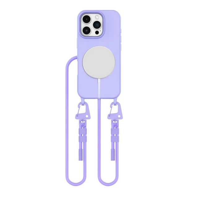 Чехол Tech-Protect MagNecklace для iPhone 16 Pro Max Lavender with MagSafe (5906302375943)