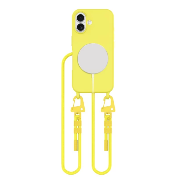 Чохол Tech-Protect MagNecklace для iPhone 16 Canary Yellow with MagSafe (5906302375912)