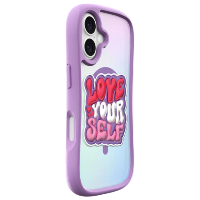 Чохол LAUT POP LOVIE для iPhone 16 Lovely Purple with MagSafe (L_IP24A_PH_PU)