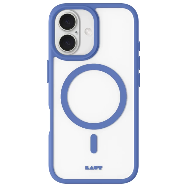 Чохол LAUT HUEX PROTECT для iPhone 16 Plus Heron Blue with MagSafe (L_IP24C_HPT_BL)